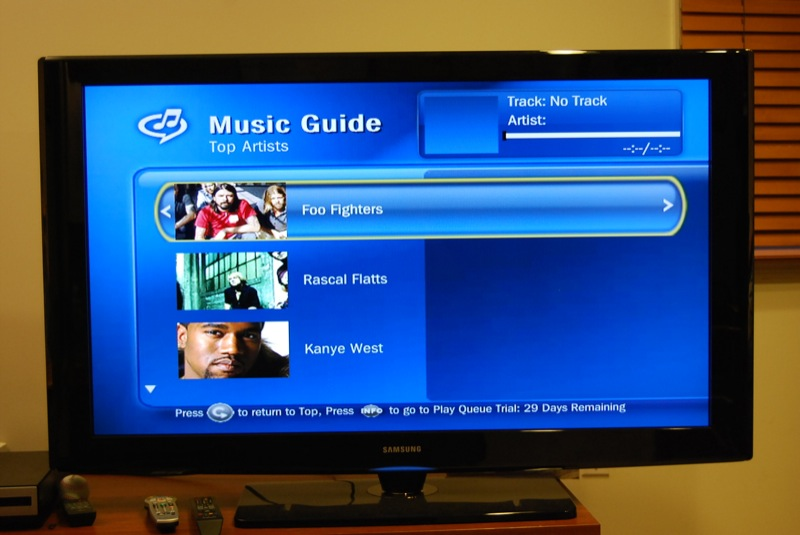 Illustration for article titled TiVo Rocks the Rhapsody Music Service